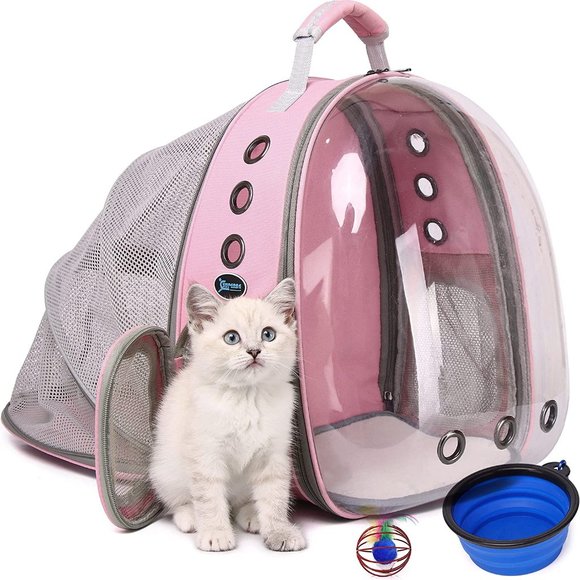 NWOT Cat Carrier Bubble Backpack, Ventilated, for pets travel, hiking,